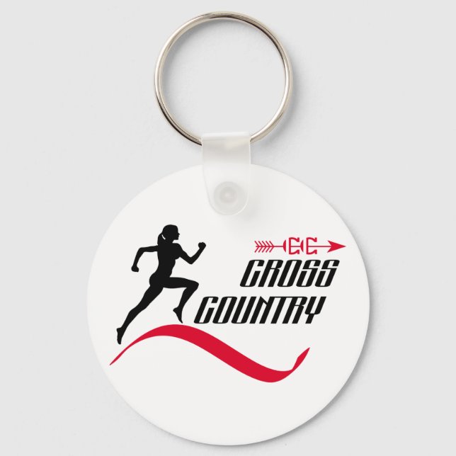 Cross country key ring (Front)