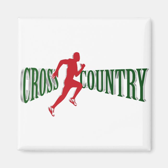 Cross country magnet (Front)