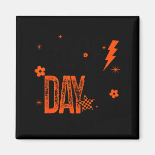 Cross Country Race Day Runner Track And Field Oran Magnet
