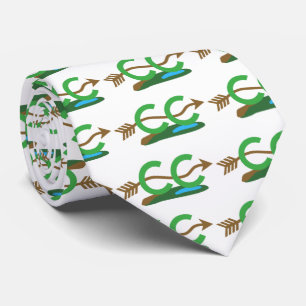 Cross Country Runner - Hilly Arrow Tie