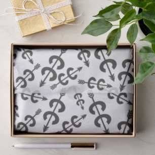 cross country runner Tissue Paper