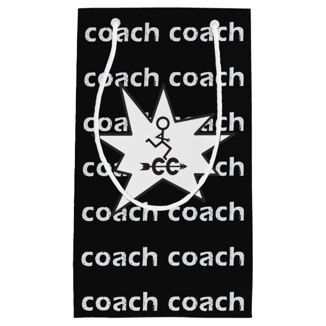 Cross Country Running Coach Gift Bag (Front)