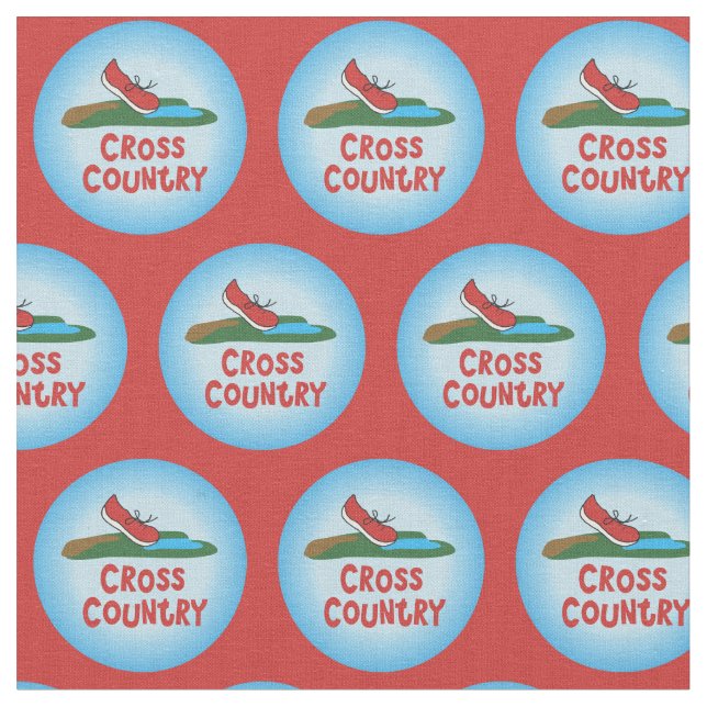 Cross Country Running Fabric (Close Up)