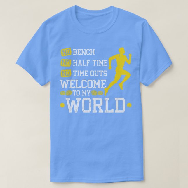 Cross Country Running T-Shirt (Design Front)