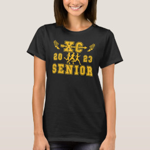 Cross Country Senior Night Senior 2023 Graduation  T-Shirt