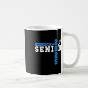 Cross Country Senior Night Senior 2025 Graduation Coffee Mug