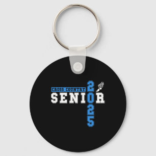 Cross Country Senior Night Senior 2025 Graduation  Key Ring