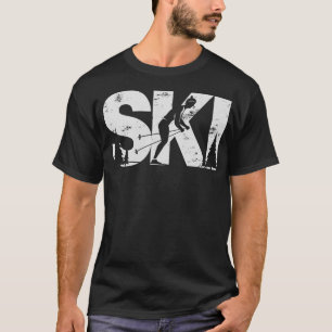 Cross Country Ski Cool Skiing Nordic Skier Gift Wo T-Shirt