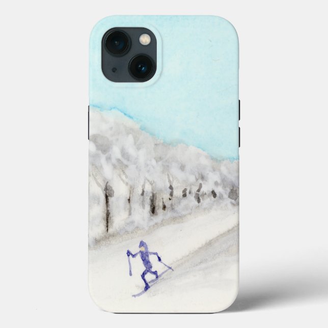 Cross Country Skier Case-Mate iPhone Case (Back)
