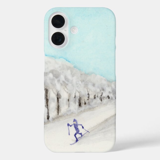 Cross Country Skier Case-Mate iPhone Case (Back)