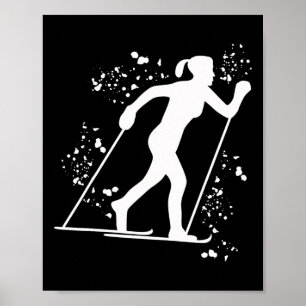 Cross Country Skier Nordic Xc Skiing _5 Poster