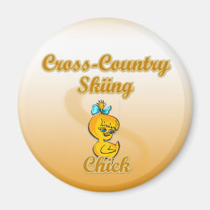 Cross-Country Skiing Chick Magnet