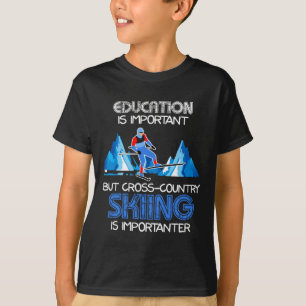 Cross-country Skiing Ski Mountaineering Touring Gi T-Shirt
