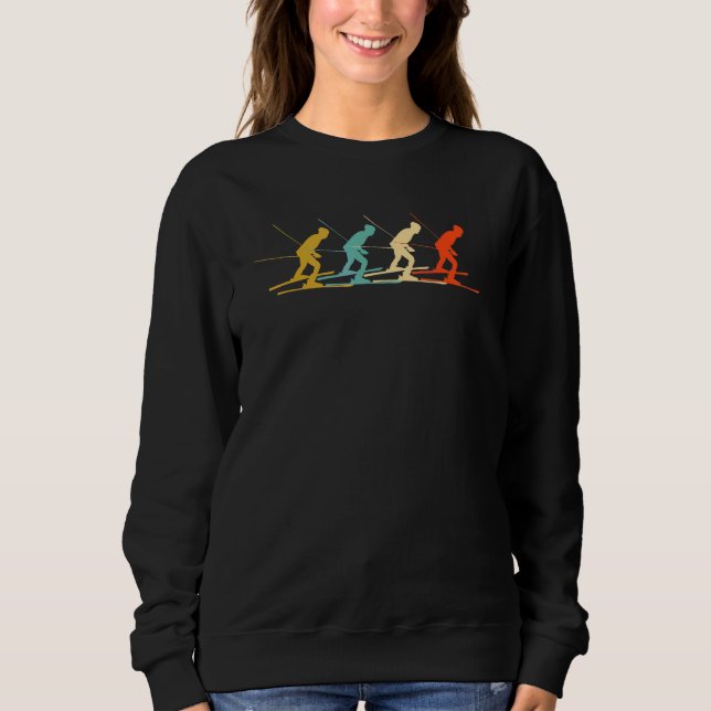 Cross Country Skiing Sweatshirt (Front)