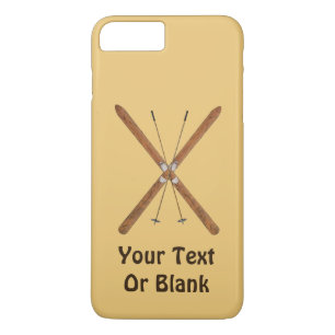 Cross-Country Skis And Poles Case-Mate iPhone Case