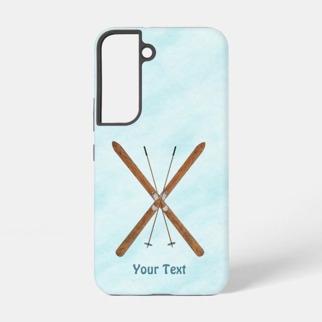 Cross-Country Skis On Snow OtterBox iPhone Case (Back)