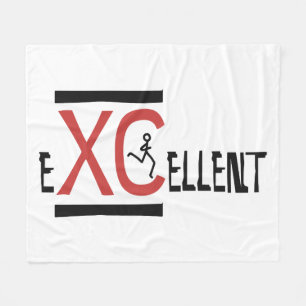 Cross Country XC eXCellent Fleece Blanket