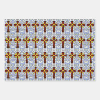 Cross Designed, 19" x 29" Wrapping Paper Sheets 
