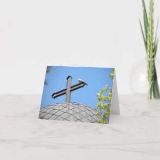 Cross & Dove Note Card