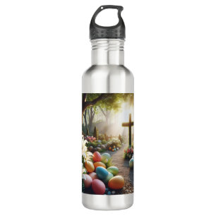 Cross/Easter egg/Lilly  710 Ml Water Bottle