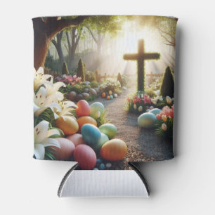 Cross/Easter egg/Lilly Can Cooler