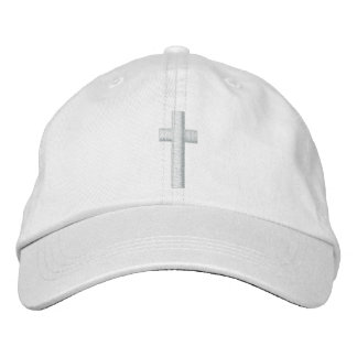 Cross Embroidered Hat
