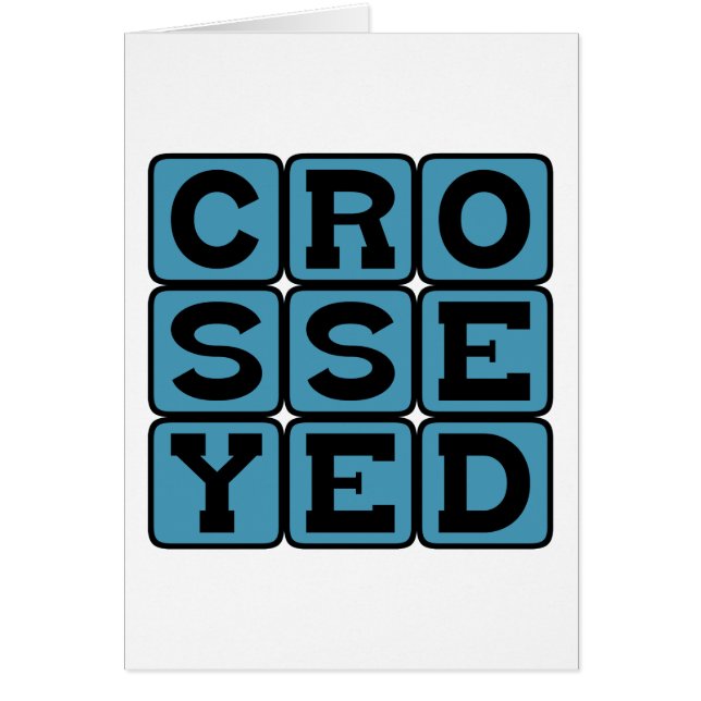 Cross-Eyed, Esotropia (Front)