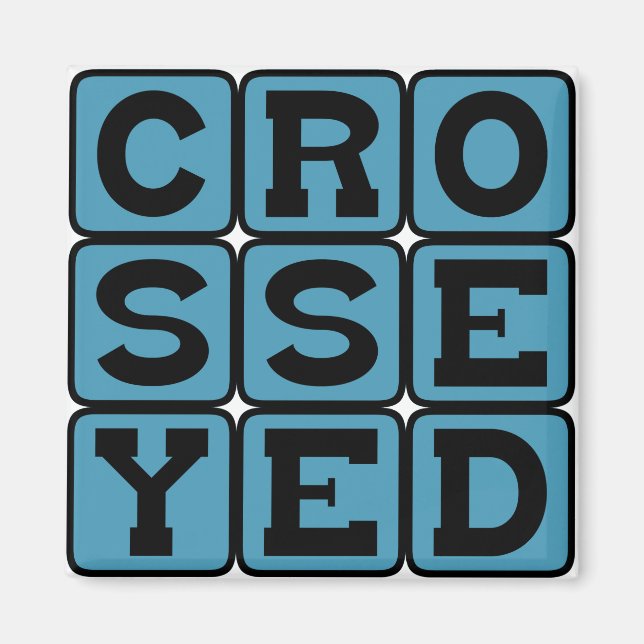 Cross-Eyed, Esotropia Magnet (Front)