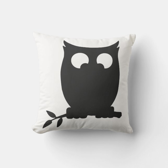 Cross Eyed OWL Cushion (Front)