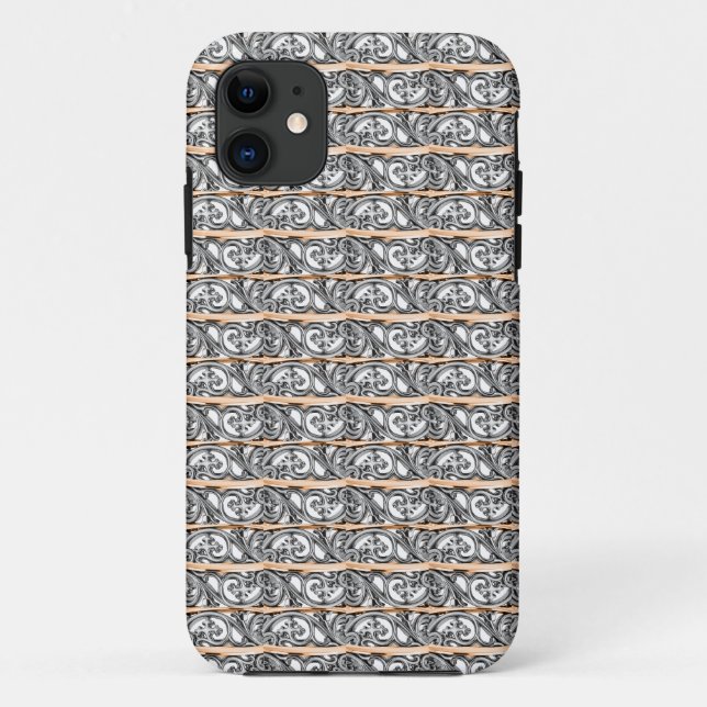 Cross filigree pattern Case-Mate iPhone case (Back)