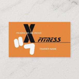 Cross Fitness/Personal Trainer Business Card