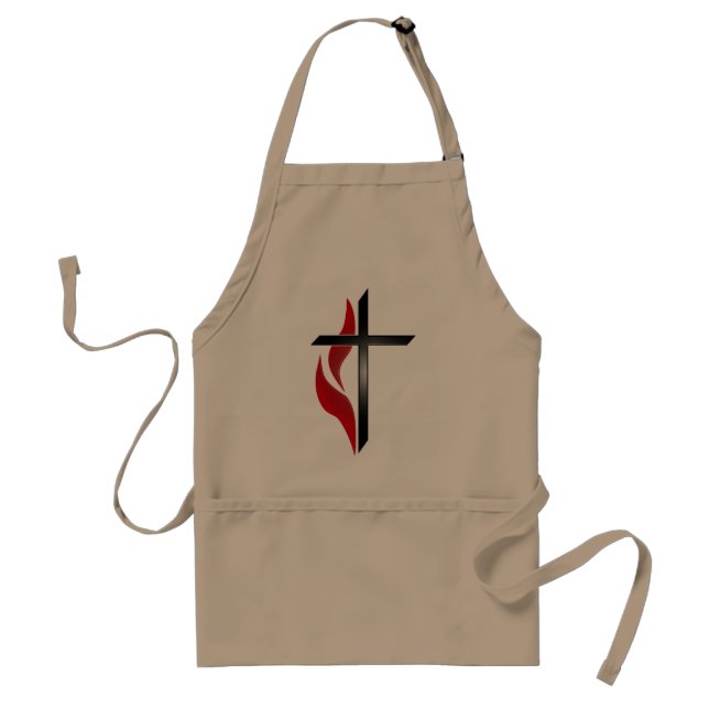 CROSS & FLAME STANDARD APRON (Front)