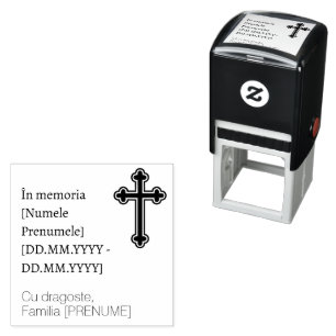 Cross forever self-inking stamp