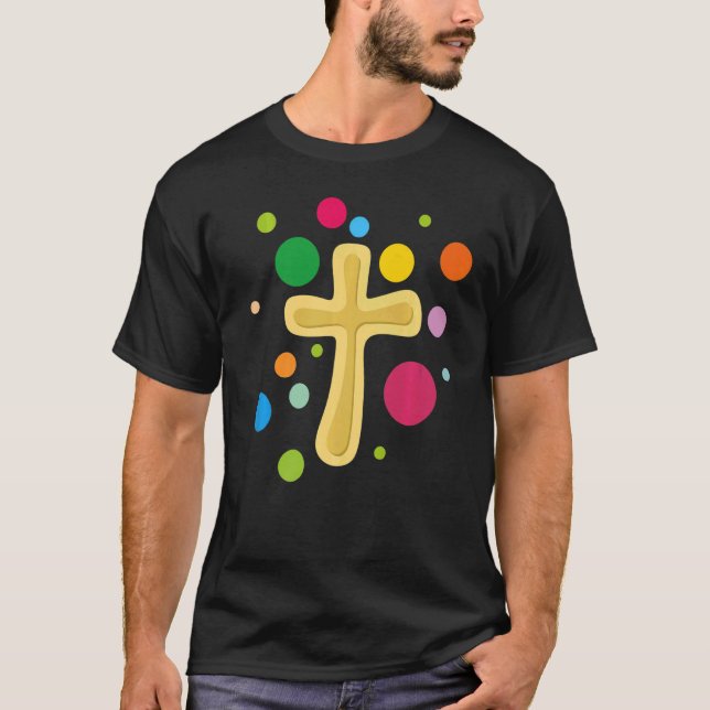 Cross God Bible Christ Christian T-Shirt (Front)
