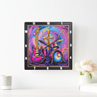 Cross Guitars Music Worship Art