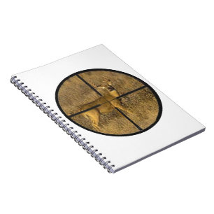 CROSS HAIRS. SPIRAL NOTEBOOK