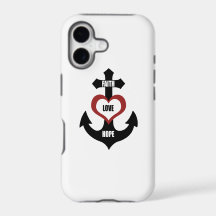 Cross Heart Anchor iPhone5