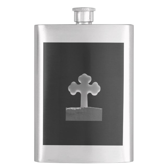 Cross Hip Flask (Front)