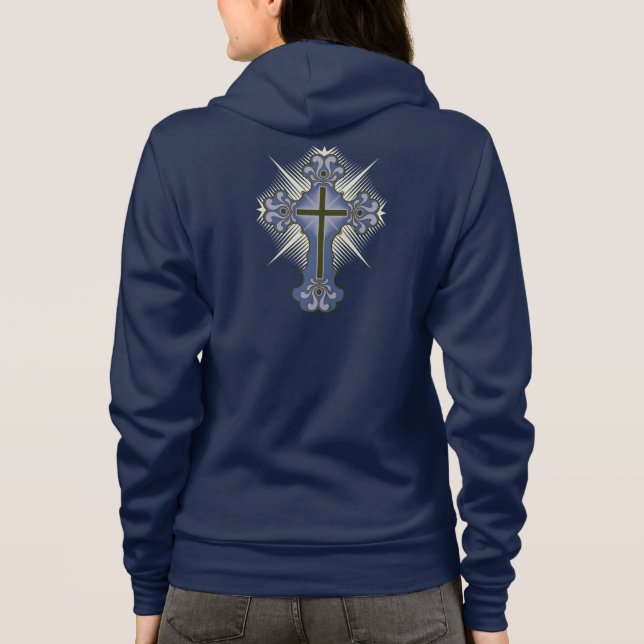 Cross Hoodie (Back)