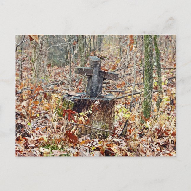 Cross in the Woods Postcard (Front)