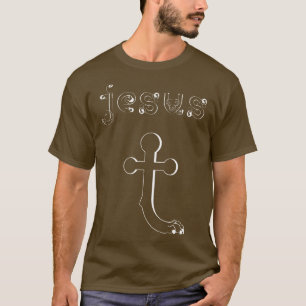 Cross Jesus Lion Christian Christmas T-Shirt