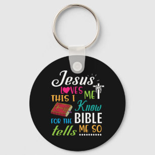Cross Jesus Loves Me This I Know For The Bible Tel Key Ring