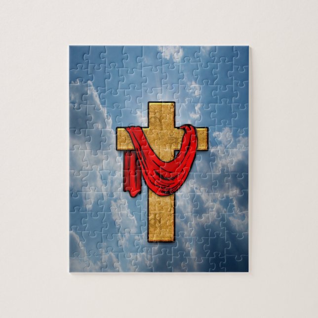 Cross Jigsaw Puzzle (Vertical)