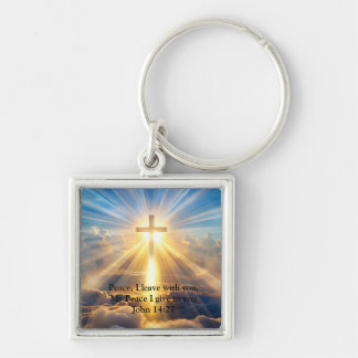 Cross Keychain