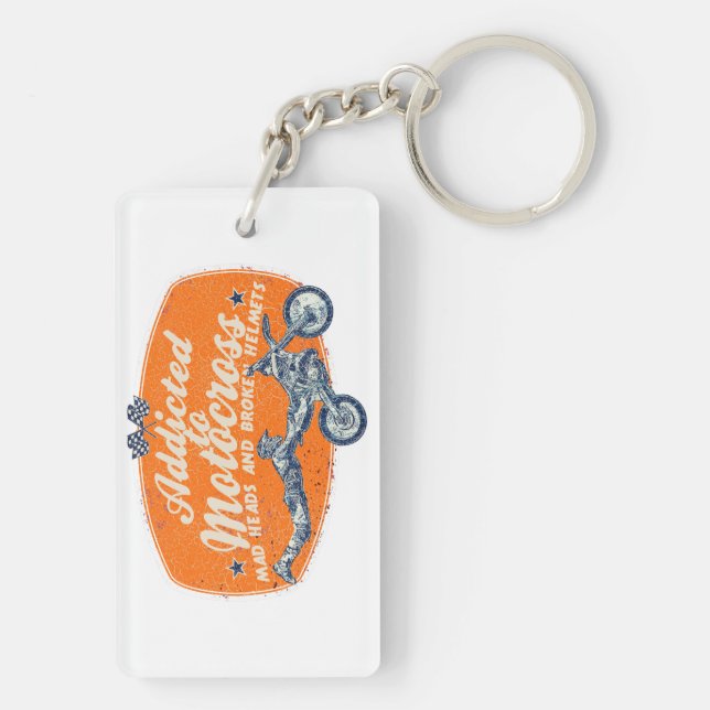 Cross madness key ring (Back)