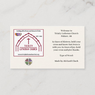 Cross Ministry Business Card