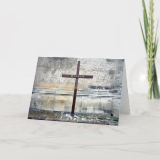 cross missio holiday card