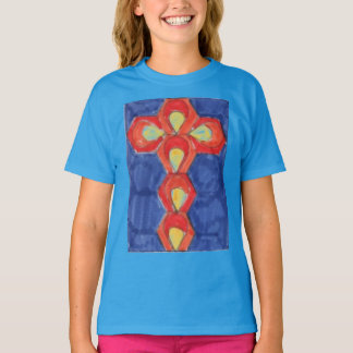 Cross Motif Children's Sport-Tek Competitor Tee