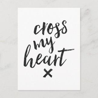 Cross My Heart - Inspirational Card