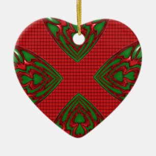Cross my Heart Ornament